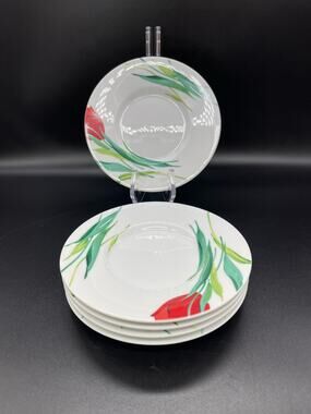 Studio Nova Flourish YO228 Set of 5 Bread / Dessert Plates 6"